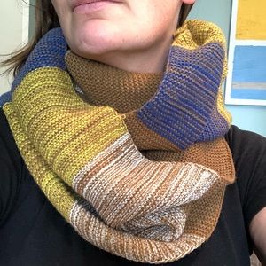 Earth Tone Infinity Scarf